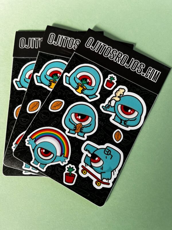 Plancha de Stickers "OR"