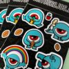 Plancha de Stickers "OR"
