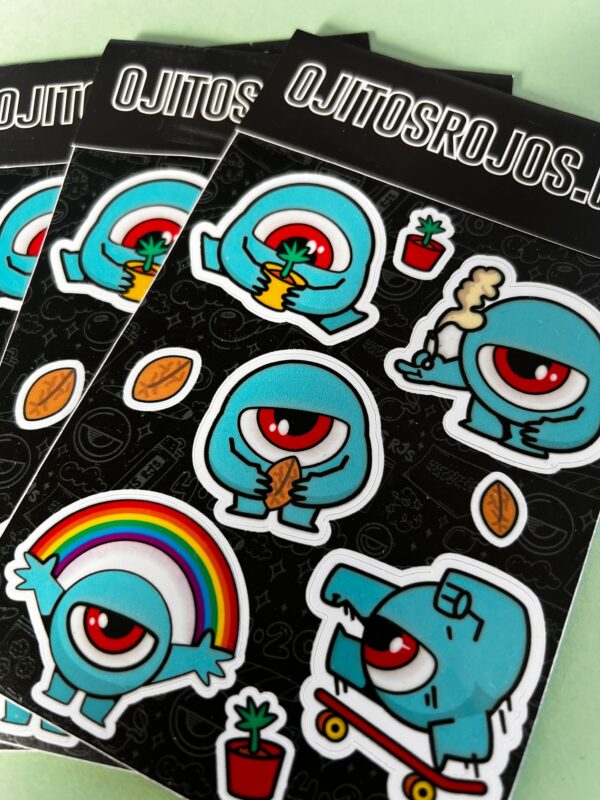 Plancha de Stickers "OR"