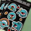 Plancha de Stickers "OR"